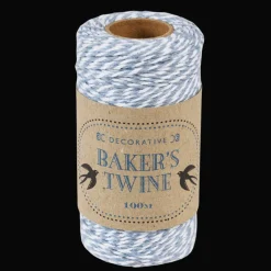 Rex London Roll of twine (100m) - Blue and white Sale