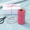 Rex London Roll of twine (100m) - Red and white New