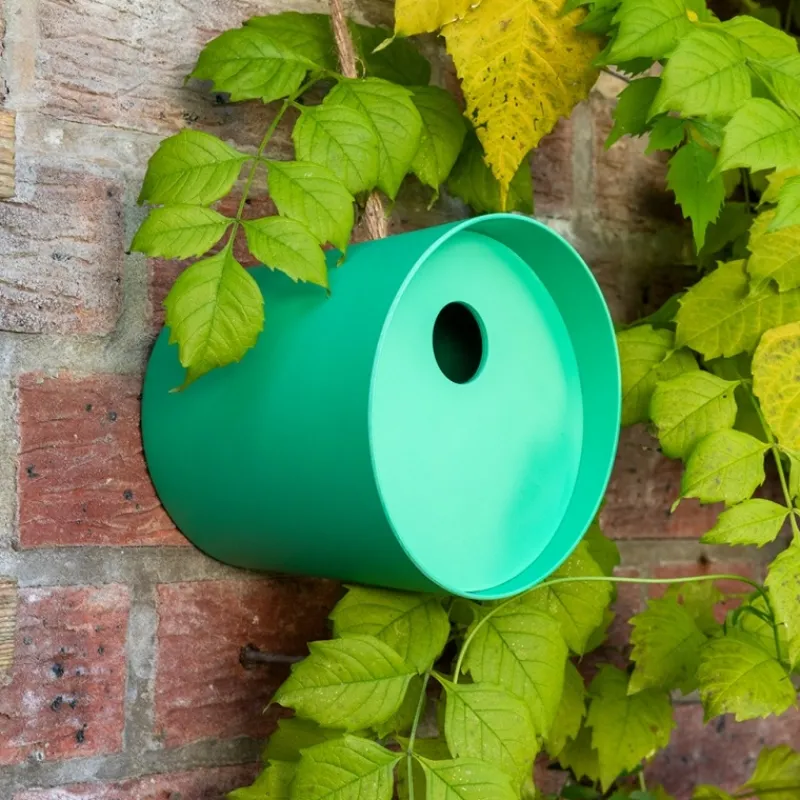 Rex London Round bamboo fibre birdhouse - Green Sale