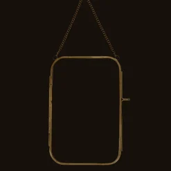 Rex London Rounded hanging brass frame 13x20cm Online