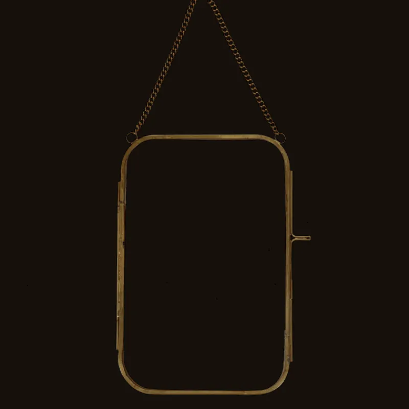 Rex London Rounded hanging brass frame 13x20cm Online