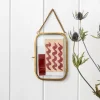 Rex London Rounded hanging brass frame 10x15cm Fashion