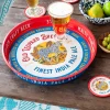 Rex London Round metal serving tray - Old Leopard Brewery Outlet