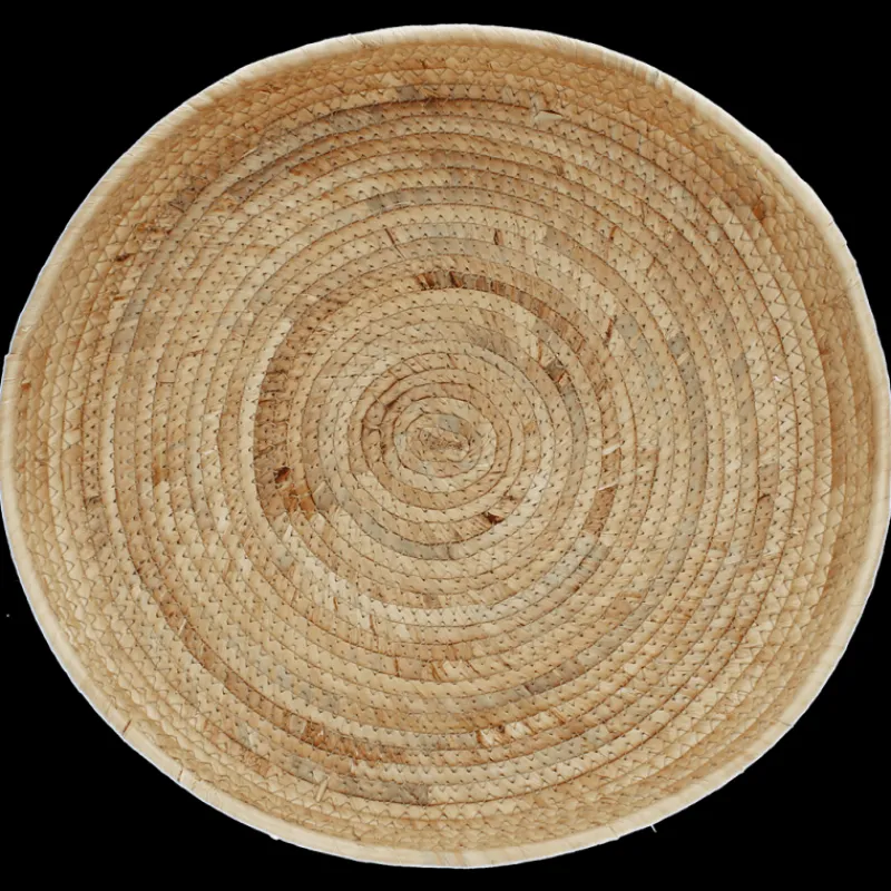Rex London Round water hyacinth trays (set of 2) Online