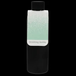 Rex London Rubber coated steel bottle 500ml - Black New