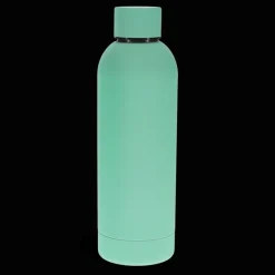 Rex London Rubber coated steel bottle 500ml - Mint green Sale