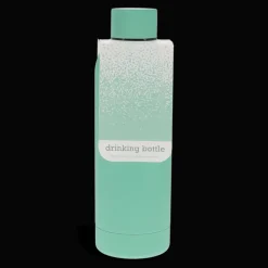 Rex London Rubber coated steel bottle 500ml - Mint green Sale