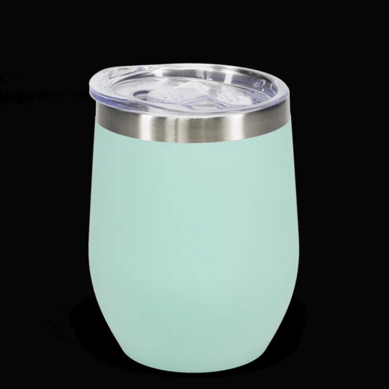 Rex London Rubber coated travel cup 350ml - Eggshell blue Clearance
