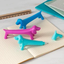 Rex London Sausage dog shaped pen - Aqua Online