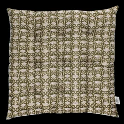 Rex London Seat pad cushion (37x37cm) - Brown lily Outlet