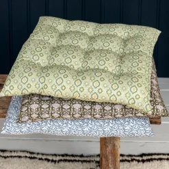 Rex London Seat pad cushion (37x37cm) - Brown lily Outlet