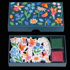 Rex London Set of mini stamps - Fairies in the Garden Hot