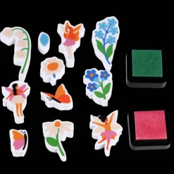 Rex London Set of mini stamps - Fairies in the Garden Hot