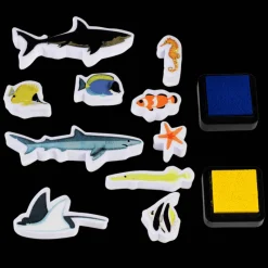 Rex London Set of mini stamps - Ocean Animals Discount