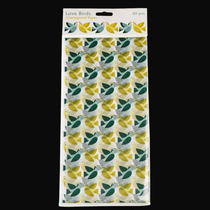 Rex London 30 sheets greaseproof paper - Love Birds Discount