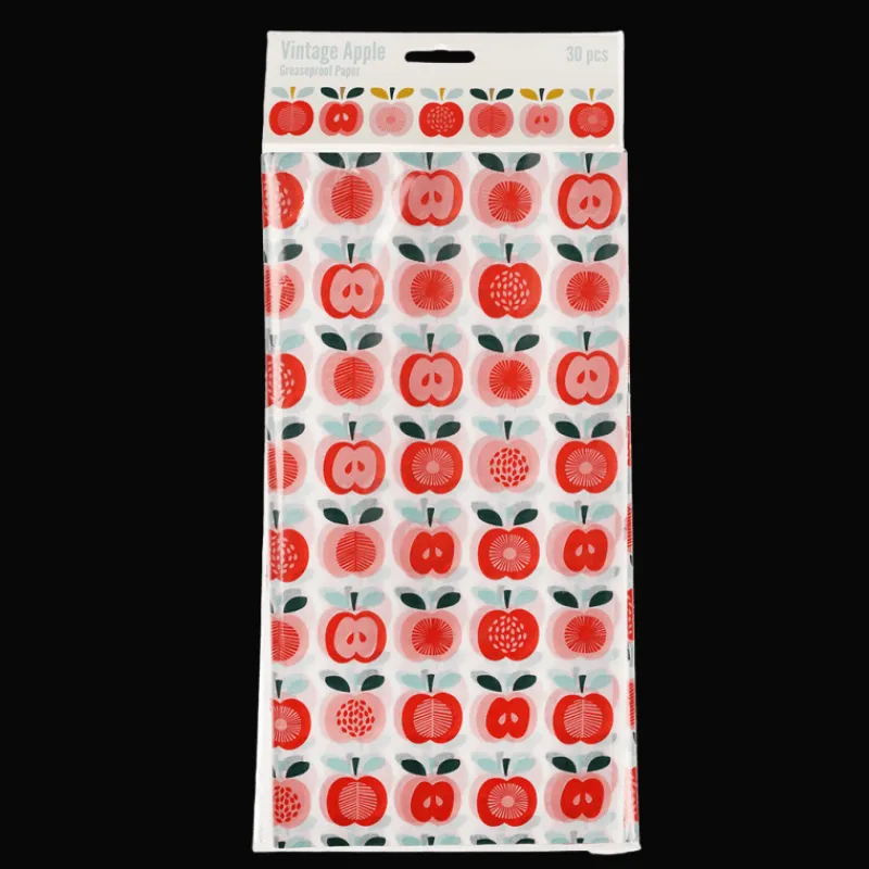 Rex London 30 sheets greaseproof paper - Vintage Apple Hot