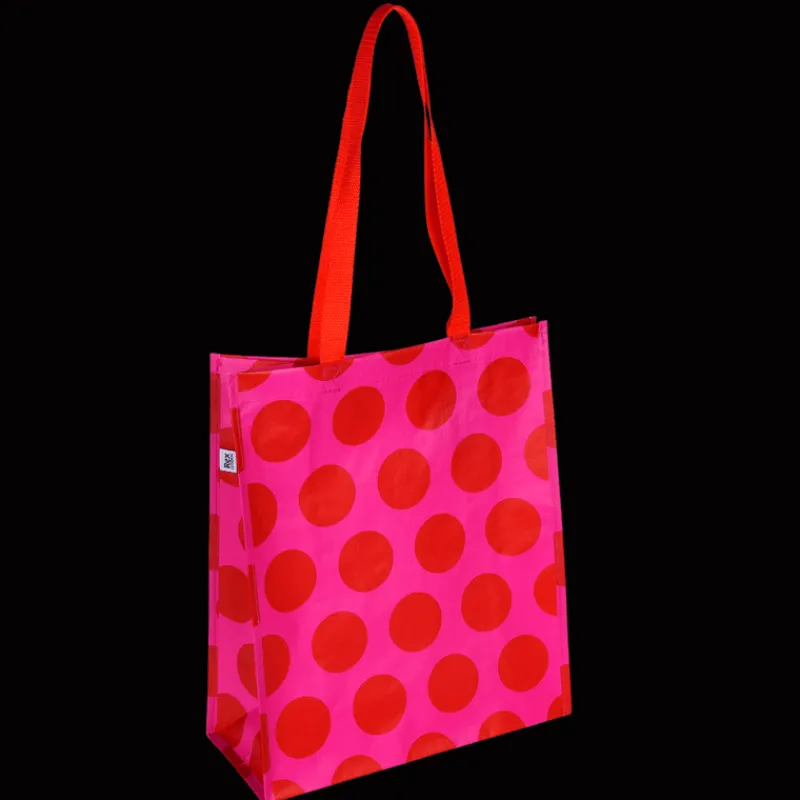 Rex London Shopping bag - Spotlight red on pink Best