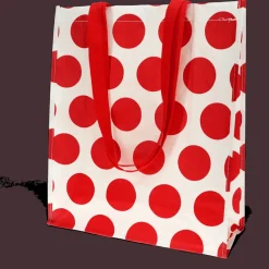 Rex London Shopping bag - Spotlight red on white Hot