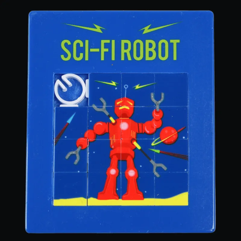 Rex London Slide puzzle - Sci-fi robot Online
