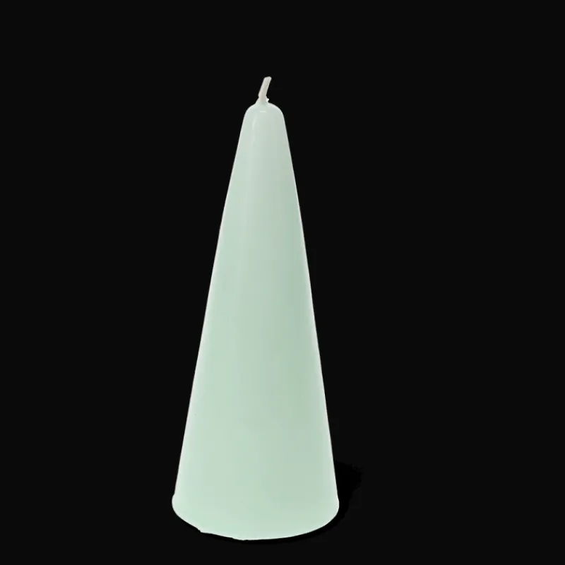 Rex London Small cone candle - Mint Green Clearance