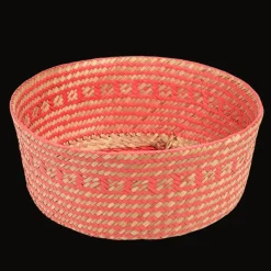 Rex London Small seagrass belly basket - Coral Online