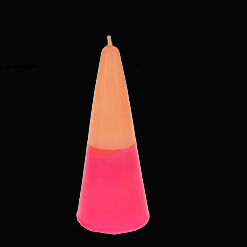Rex London Small two-colour cone candle - Pink-orange Sale
