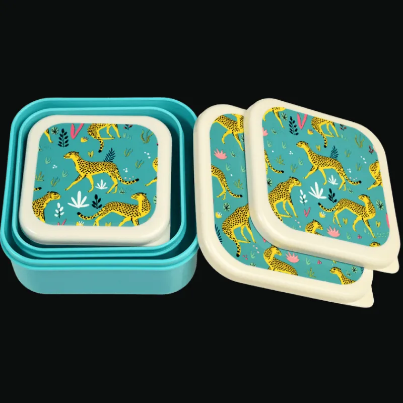 Rex London Snack boxes (set of 3) - Cheetah Clearance
