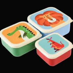 Rex London Snack boxes (set of 3) - Colourful Creatures Hot