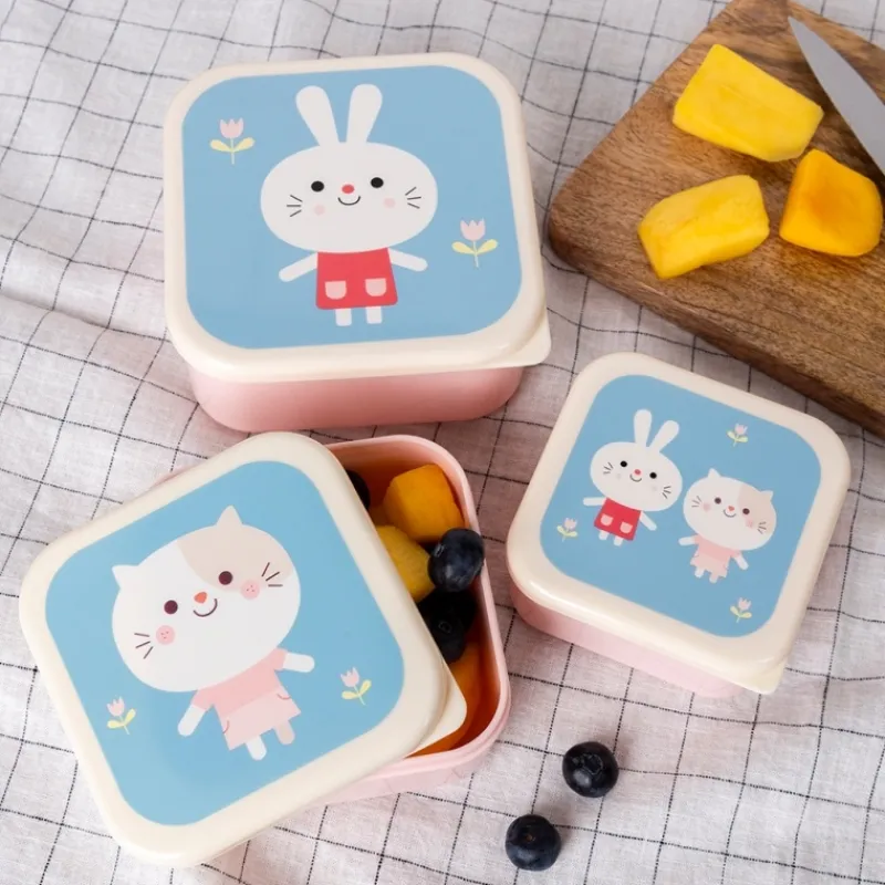 Rex London Snack boxes (set of 3) - Lottie and Friends Discount