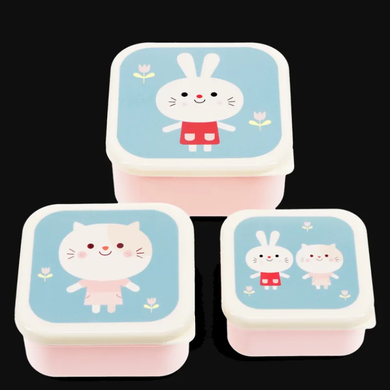 Rex London Snack boxes (set of 3) - Lottie and Friends Discount