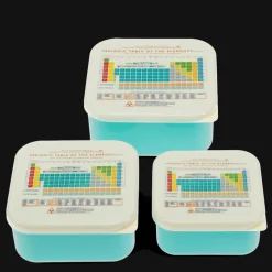 Rex London Snack boxes (set of 3) - Periodic Table Hot