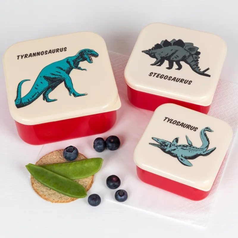 Rex London Snack boxes (set of 3) - Prehistoric Land Hot
