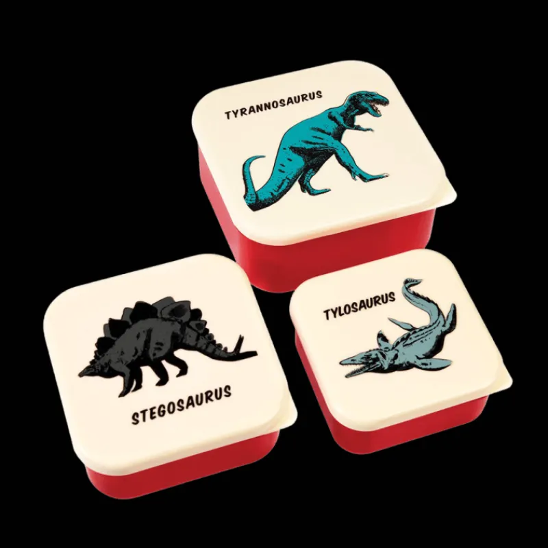 Rex London Snack boxes (set of 3) - Prehistoric Land Hot