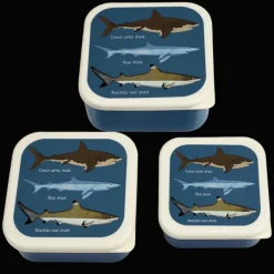 Rex London Snack boxes (set of 3) - Sharks Discount