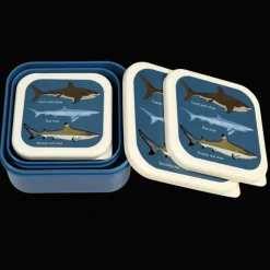 Rex London Snack boxes (set of 3) - Sharks Discount