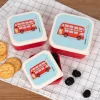 Rex London Snack boxes (set of 3) - TfL Routemaster Bus Clearance