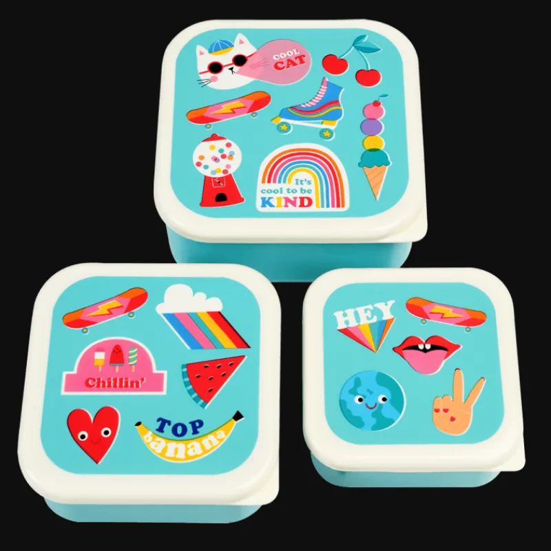 Rex London Snack boxes (set of 3) - Top Banana Clearance