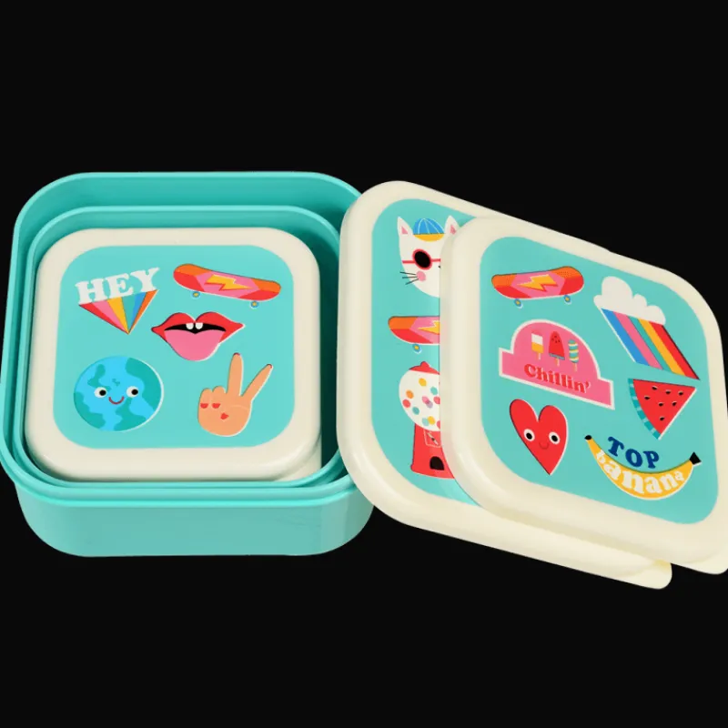 Rex London Snack boxes (set of 3) - Top Banana Clearance