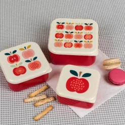 Rex London Snack boxes (set of 3) - Vintage Apple Hot