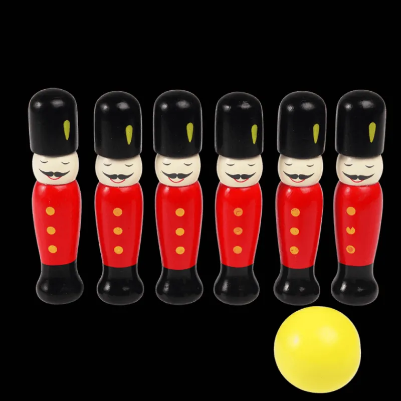 Rex London Soldier skittles wooden toy Sale