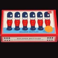 Rex London Soldier skittles wooden toy Sale
