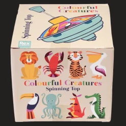 Rex London Spinning top - Colourful Creatures Clearance