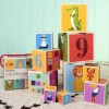 Rex London Stacking blocks with numbers - Colourful Creatures Clearance