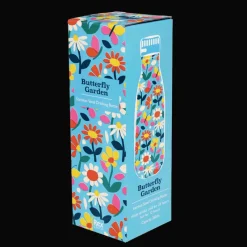 Rex London Stainless steel bottle 260ml - Butterfly Garden New