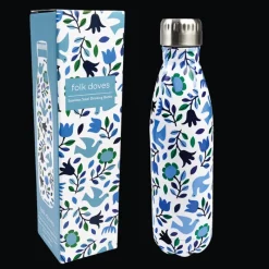 Rex London Stainless steel bottle 500ml - Folk Doves Discount