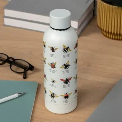 Rex London Stainless steel bottle 500ml - Garden Bees Best