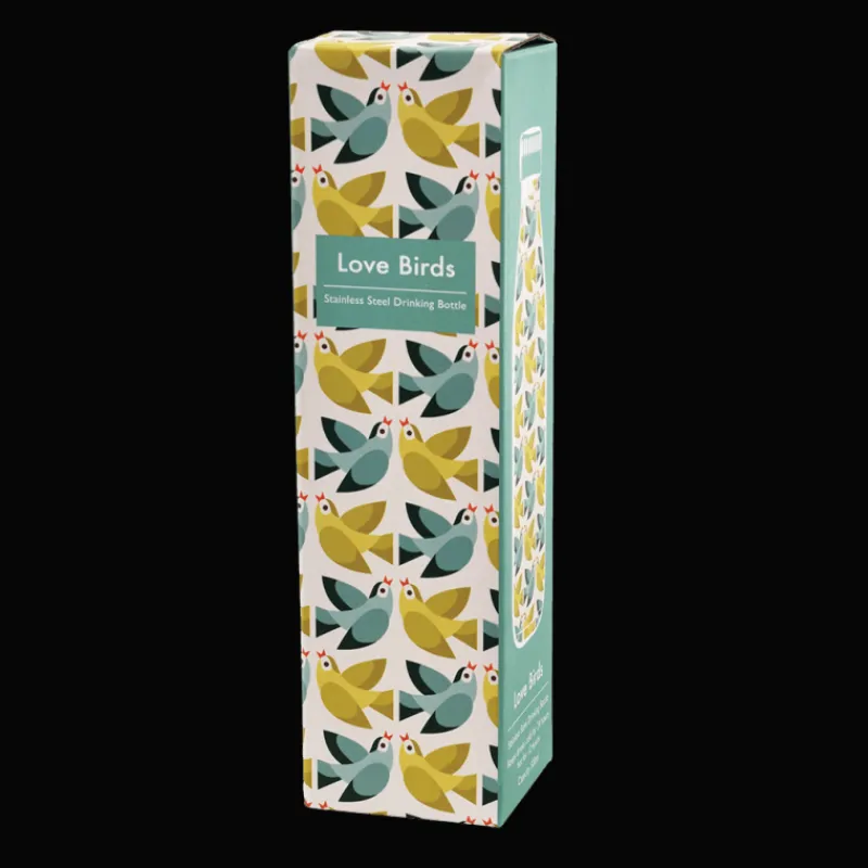Rex London Stainless steel bottle 500ml - Love Birds Sale