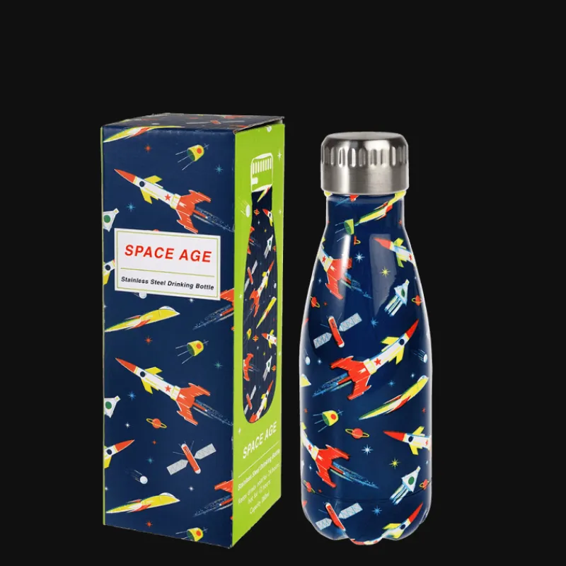 Rex London Stainless steel bottle 260ml - Space Age New
