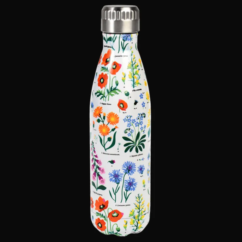 Rex London Stainless steel bottle 500ml - Wild Flowers New