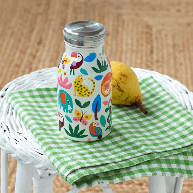 Rex London Stainless steel bottle 250ml - Wild Wonders Hot